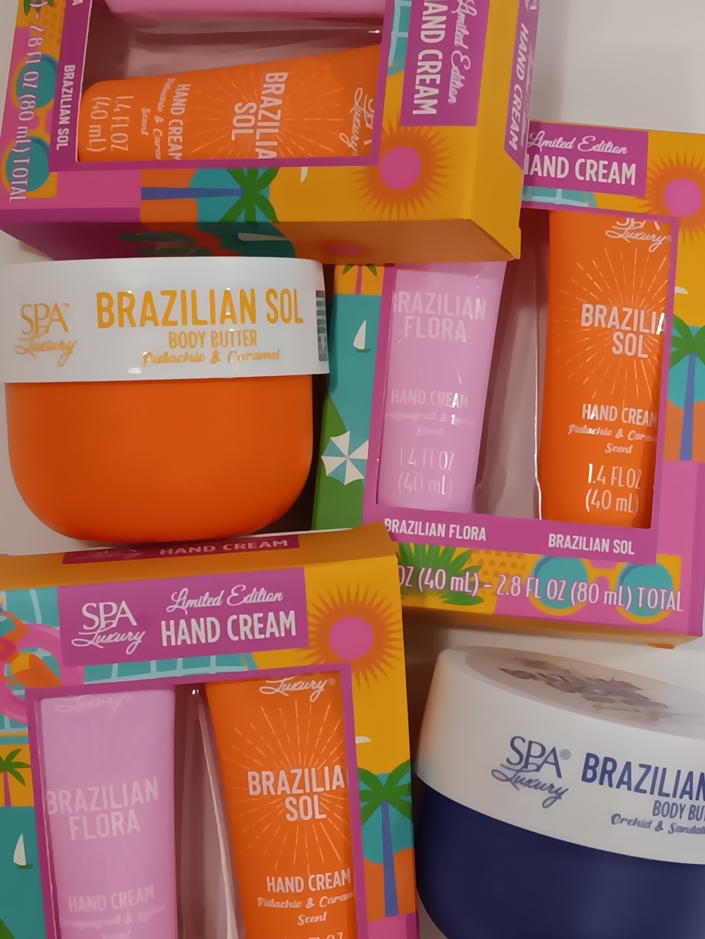 Bundle, 3 Brazilian Sol & Flora Hand, 6 oz Brazilian Sol & 6oz Brazilian Orchid